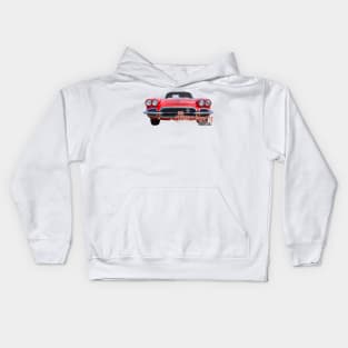 1962 Chevrolet Corvette Convertible Kids Hoodie